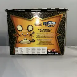 Pokemon Shining Fates DEDENE "Mad Party Pin Collection" Sealed Box - Image 3