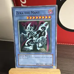 Yu-Gi-Oh Zera The Mant Super Rare Holo PP01-EN011 LP + BONUS HOLO - Image 1