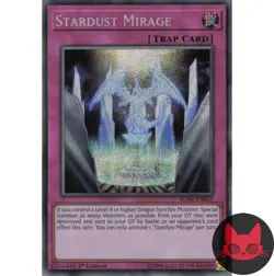 Yugioh Stardust Mirage BLHR-EN055 Secret Rare 1st Edition LP - Image 1