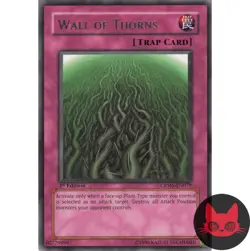 Yugioh Wall of Thorns CRMS-EN079 Rare 1st Edition NM - Image 1