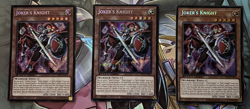 YuGiOh PLAYSET Joker's Knight SBC2-ENA05 SECRET RARE US Import - Image 1