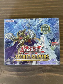 Yugioh Secret Slayers 1st Edition Booster Box Brand New Factory Sealed - Image 1