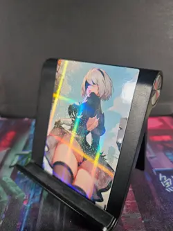 2B Nier Automata Art Card Holo Glitter Anime Sexy Waifu CCG - Image 2