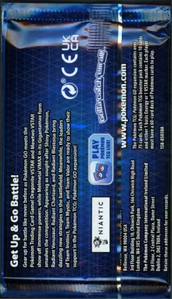 Pokemon Go Booster Pack - 10 Cards per Booster Pack - NEW / SEALED - Image 2