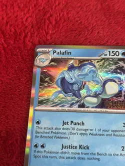 Palafin - 036 (Prerelease) 036 Sv: Scarlet & Violet Promo Cards Holo Nm- Stamped - Image 3
