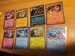 Prismatic Evolutions Costco 8 Mini Tin Cosmos Promo Cards SET - Image 1
