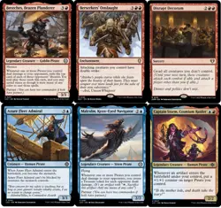 MTG Commander EDH Deck Breeches, Brazen Plunderer & Malcolm 100 Cards Pirates NM - Image 1