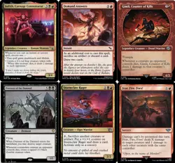 MTG Commander EDH Deck Judith, Carnage Connoisseur 100 Magic Cards Custom Deck - Image 1