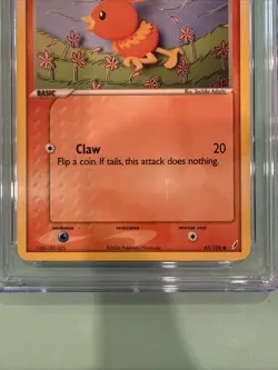 Pokemon TCG Torchic Ex Crystal Guardians 65/100 Common Card 2006 - Image 4