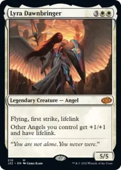 Lyra Dawnbringer - Light Play MTG Jumpstart 2022 - Image 1