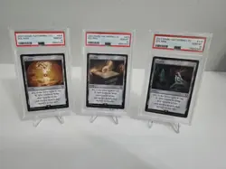 PSA GEM MT 10 SET OF MTG LOTR SOL RINGS. MAGIC THE GATHERING, LORD OF THE RING - Image 1