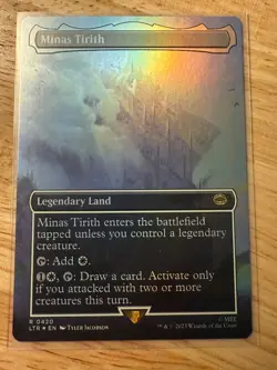 Minas Tirith (0420) (Borderless) Universes Beyond: the Lord of the Rings: Tales - Image 1