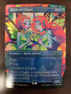 Mistbind Clique NM FOIL Secret Lair Drop Series MTG FREE SHIPPING - Image 1