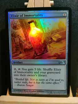 Elixir of Immortality FOIL - Magic 2014 (M14) - Uncommon - NM/LP (see pics) MTG - Image 1