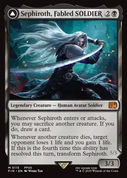 Sephiroth, Fabled SOLDIER Final Fantasy Regular - Image 1