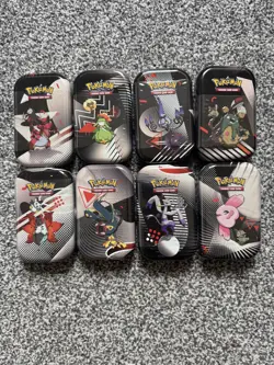 Pokemon TCG: Black Bolt & White Flare Unova Mini Tins X8 - In Hand✅ - Image 1