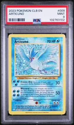PSA 9 MINT Classic Collection Lot Articuno Mewtwo Scyther Pokemon TradingCG 2023 - Image 2