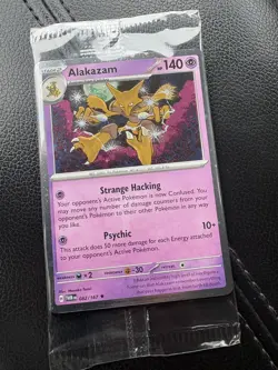Alakazam 082/167 Cosmos Holo - 2025 Knockout Collection Exclusive - Pokemon TCG - Image 1
