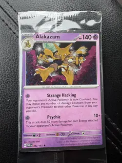 Alakazam 082/167 Cosmos Holo - 2025 Knockout Collection Exclusive - Pokemon TCG - Image 3