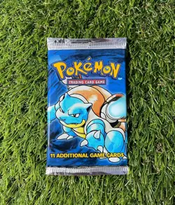 1999 Pokemon WOTC Base Set - Factory Sealed Booster Pack - Blastoise - Image 1