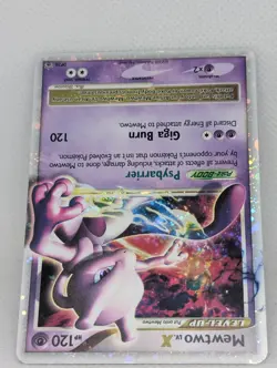 Mewtwo LV.X DP28 Diamond and Pearl Holo Ultra Rare Pokemon TCG black star MP - Image 4