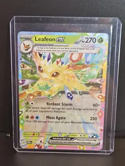 Pokemon TCG - Leafeon ex 006/131 Sv: Prismatic Evolutions Holo - Image 5
