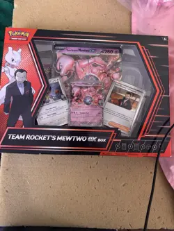 Pokemon TCG: Team Rockets Mewtwo Ex Box NEW/FACTORY SEALED - Image 1
