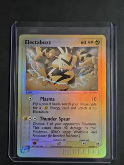 ELECTABUZZ Ex Sandstorm REVERSE HOLO Foil 35/100 e-Reader 2003 Pokemon - Image 1