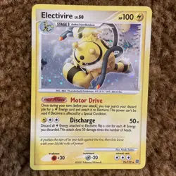 Pokemon TCG Electivire Secret Wonders 25/132 Exclusive Cosmos Holo Rare - Image 1