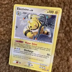 Pokemon TCG Electivire Secret Wonders 25/132 Exclusive Cosmos Holo Rare - Image 2