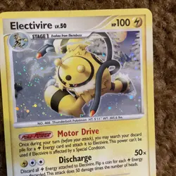 Pokemon TCG Electivire Secret Wonders 25/132 Exclusive Cosmos Holo Rare - Image 5