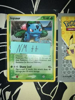 Pokemon Crystal Guardians Holo Ivysaur 35/100 Stamped 010🔥PSA Grade🔥💎NM ++💎 - Image 1