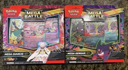 IN HAND Pokemon Mega Battle Deck Gengar & Diancie Sealed Brand New Set Of 2 - Image 1