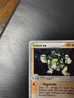 Golem EX 91/97 SWIRL Dragon Holo Ultra Rare Pokemon TCG NM Near Mint - Image 5