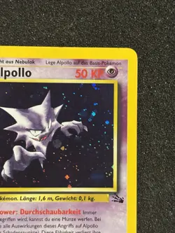Haunter Holo German Pokemon Fossil 6/62 1999 Alpollo NM+ WOW!! - Image 2