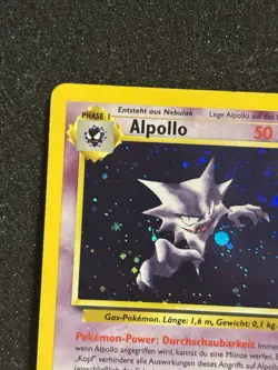 Haunter Holo German Pokemon Fossil 6/62 1999 Alpollo NM+ WOW!! - Image 3