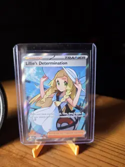 Lillie's Determination SR 169/132 Mega Evolution Pokemon TCG Near Mint NM - Image 2