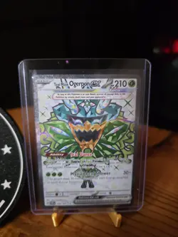 Pokemon TCG Teal Mask Ogerpon EX #190/167 Full Art SV: Twilight Masquerade NM - Image 2