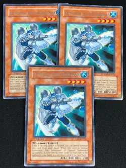YUGIOH ELEMENTAL HERO BUBBELMAN CRV-014 1ST RARE X3(HP) - Image 1