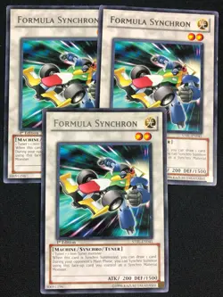 YUGIOH FORMULA SYNCHRON STBL-EN041 1ST RARE X3(LP) - Image 1