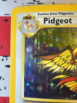 Pidgeot 08/64 Jungle 1999 Holo Rare Pokemon Card - Image 2