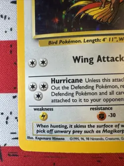 Pidgeot 08/64 Jungle 1999 Holo Rare Pokemon Card - Image 5