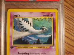 Pokemon 1st Edition Neo Revelation Lugia rare card, PSA 9 - Image 2