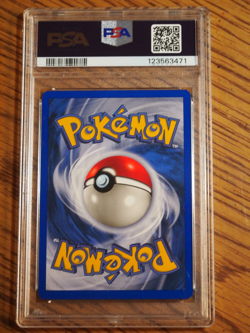 Pokemon 1st Edition Neo Destiny Shining Noctowl rare holo card, PSA 8 - Image 3