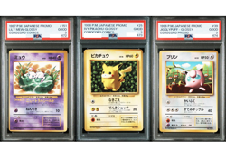 PSA 2 Mew Pikachu Jigglypuff Corocoro Comic Promo Seq Set Pokemon Card Japanese - Image 1