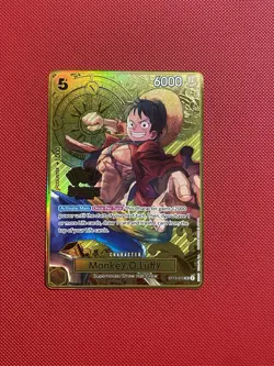 Monkey D.Luffy One Piece Japanese Version 2nd Anniversary ST13-015 Card English - Image 1