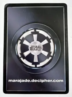 Star Wars CCG Oversized Mara Jade 'The Emperor's Hand' Autograph Promo Card EX - Image 2