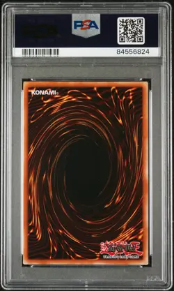 PSA 9 VINTAGE Yugioh! Skull Dice EDS-003 Secret Rare Exclusive Promo Card PSA 9 - Image 4