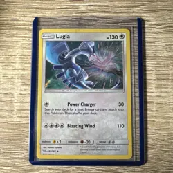 2019 Lugia 131/181 Holo Rare Sun & Moon Team Up Pokemon Trading Card Game | NM - Image 1