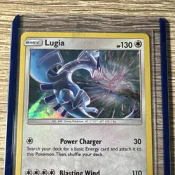 2019 Lugia 131/181 Holo Rare Sun & Moon Team Up Pokemon Trading Card Game | NM - Image 4